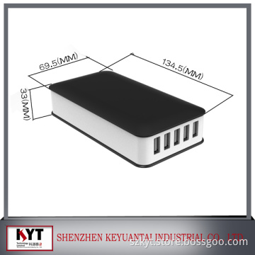 2016 lower cost 5 ports USB Chargers, Universal multi usb Chargers,Portable usb charger with ce fcc rohs msds certificates